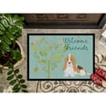 thumbnail image 3 of Carolines Treasures BB7600JMAT Welcome Friends Basset Hound Doormat 24x36 36"L x 24"W multicolor, 3 of 4