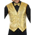 thumbnail image 2 of Smiffys  Adult Sequin Costume Vest, 2 of 4