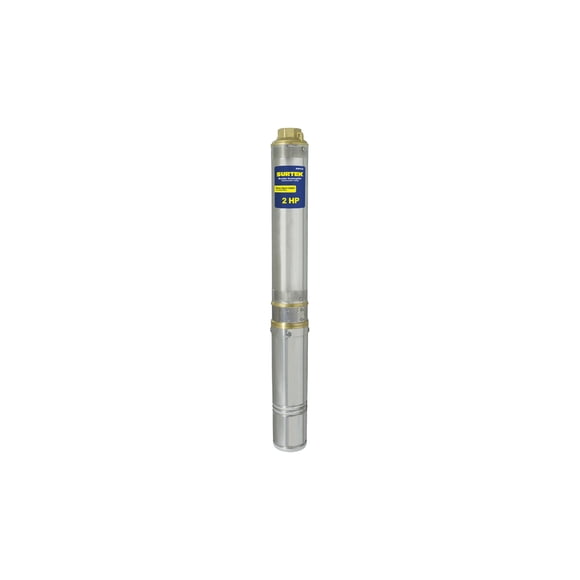 Bomba Sumergible P/ Pozo Profundo 2hp Agua Limpia Surtek BSP620