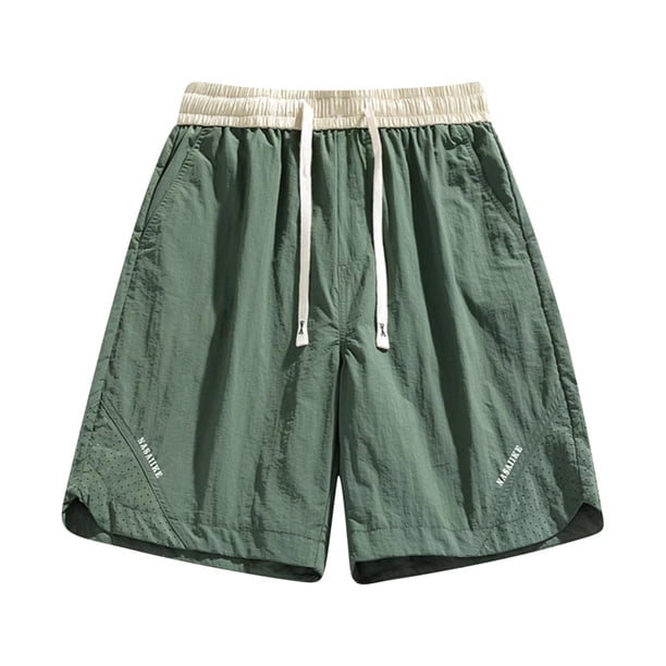 pstuiky Abreviatura para hombres, Pantalones cortos deportivos informales y transpirables para exteriores de uso diario para hombre Pantalones cortos cargo