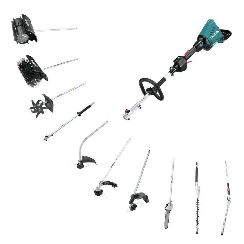 Tool Only 36V LXT Lithium-Ion Brushless Cordless Couple Shaft Power Head with String Trimmer Attachment Makita XUX01ZM5 18V X2