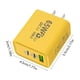 thumbnail image 3 of Smartphone Fast Charging Plug Two Type C And One/Two USB Multi Port US Standard Charging Head, 3 of 6