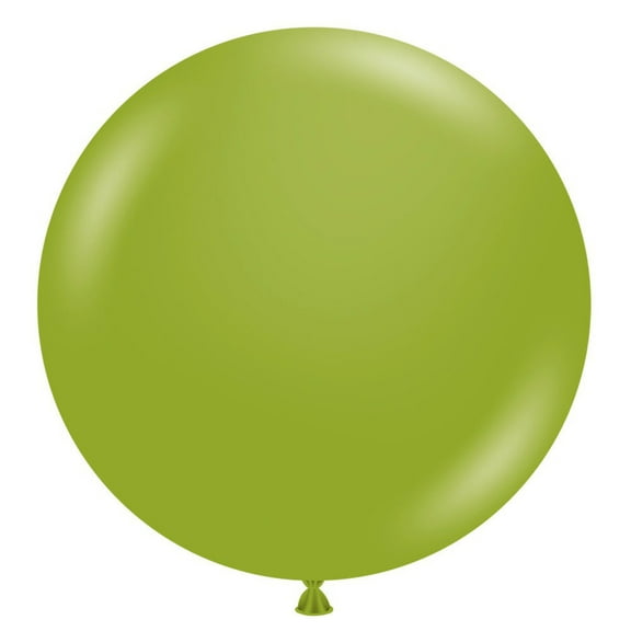 17 inch Tuftex Fiona Green Latex Balloons (50 Pack) - Party Supplies Decorations