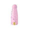 thumbnail image 2 of Rainy Umbrella Mini Parasol Sun Protection Folding Design Lightweight Convenient Sweet Multicolored Sweet Gift Attractive Small Peach Pink, 2 of 9