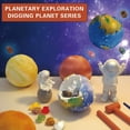 thumbnail image 2 of Solar System Gem Excavation Kit for Kids, DIY Planetary Exploration Toy with 8 Gemstone Rocks for Science Learning, 2 of 9
