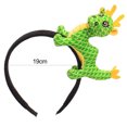 thumbnail image 7 of Riguas Zodiac Dragon Cartoon Headband Cute Lightweight Exquisite Hair Accessory Funny Creative Photo Props Hairband, 7 of 7