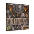 thumbnail image 2 of Steampunk Dinner Setting - Canvas, 2 of 11