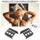 thumbnail image 3 of Soporte para vasos de tinta para tatuajes FloreceBien, soporte de acero inoxidable para tapas de vasos de tinta pigmentada para tatuajes, suministro para máquina de 7 tapas, 3 of 5