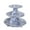 White/Blue, variant on Efavormart 3 Tier 14" Metallic Silver Cardboard Cupcake Stand Cupcake Holder Dessert Stand