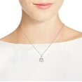 thumbnail image 5 of Uniquely Beautiful Star of David & Cross Sterling Silver Necklace, 5 of 6