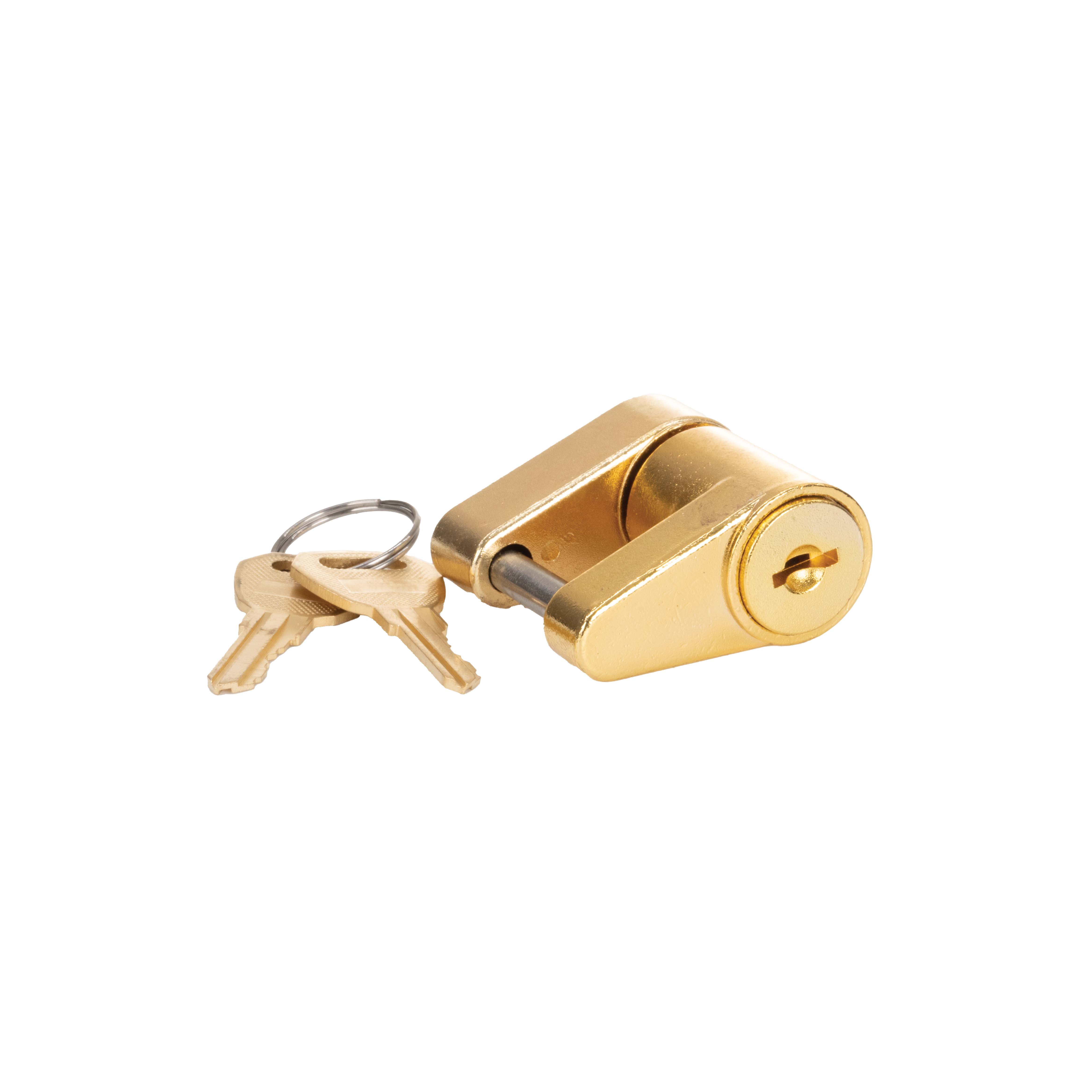 Ozark Trail Heavy-Duty Universal Trailer Coupler Lock with 2 Keys, Weather-Resistant