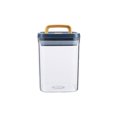 thumbnail image 1 of Transparent Pantry Storage Jars with Buckle Lids, Airtight Kitchen Containers for Grains Pasta, Durable Plastic Design with Wide Openings, Stackable Organizer for Countertop Cabinet, 1 of 7