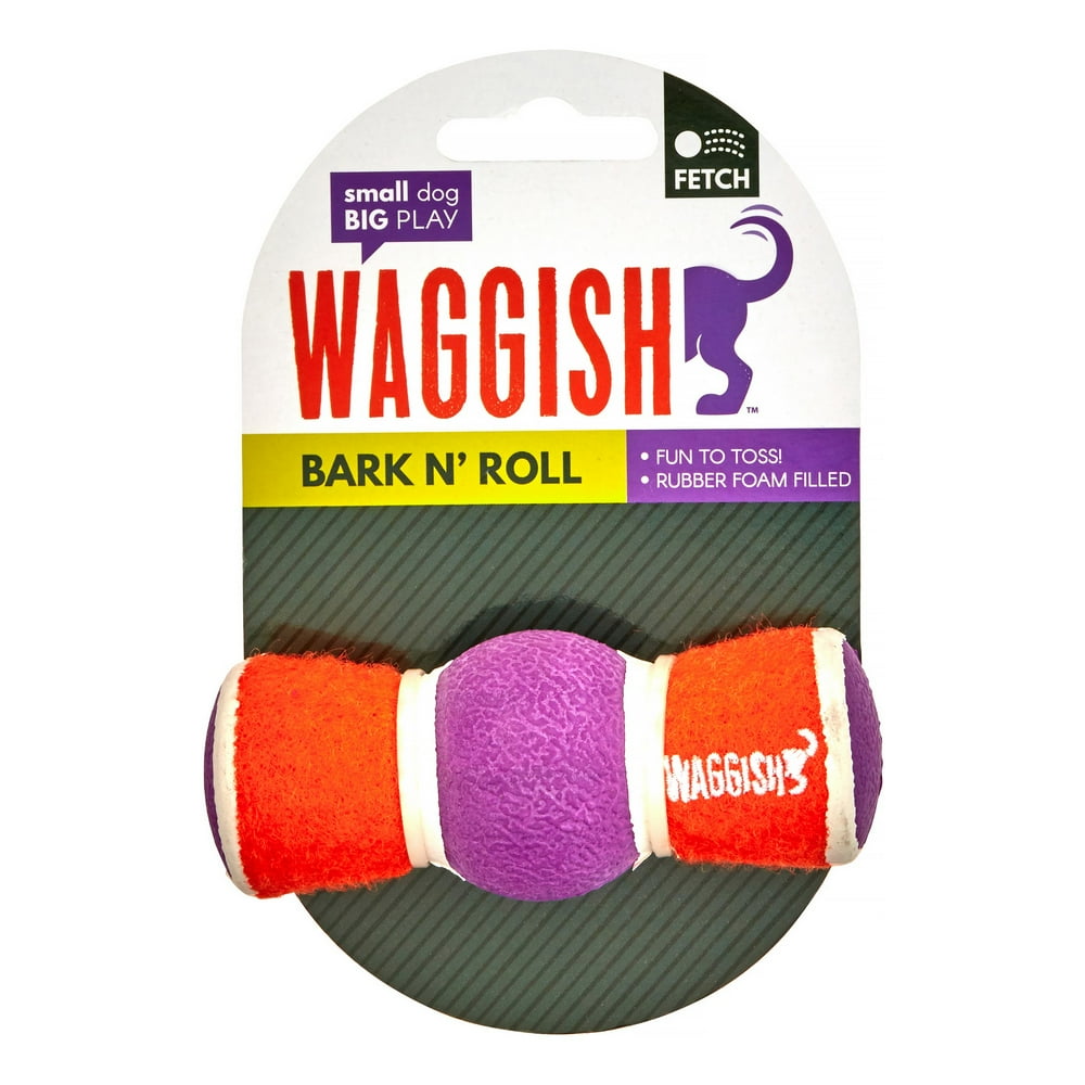 Waggish Bark N Roll Fetcher Dog Toy, Multicolor