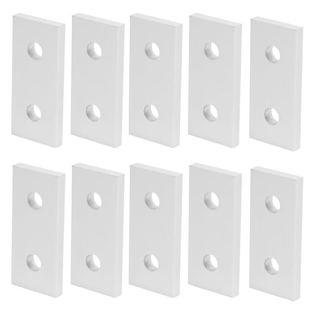 Vertical Connection Tool,10Pcs Joining Plate Aluminum Joining Plate Connecting Plate High-Intensity Output
