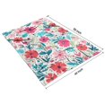 thumbnail image 4 of Pioneer Flower Floral Print Pattern Blanket,Comfortable Soft Flannel Throw Blanket,All Season,Warm Lightweight Blankets for Sofa Bed Couch Living Room Chair,40"x50", 4 of 4