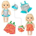 thumbnail image 3 of 9 Sets Alive Baby Doll Clothes for 10-12 Inch Girl Dolls,12 Inch Baby Doll Clothing Dress Outfits Accessories Set,Best Gift for Kids(No Dolls), 3 of 7