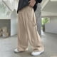 thumbnail image 1 of Cowsor Men's Baggy Cargo Pants Casual Loose Fit Wide Leg Pants with Elastic Waist, 1 of 7