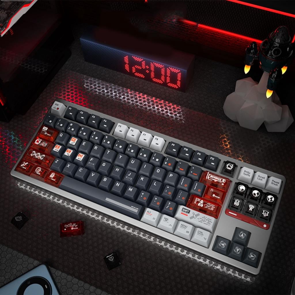 183Key Keycaps with Program Theme High Compatibility and Five Sides Heat Sublimated for Mechanical Keyboards