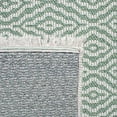 thumbnail image 4 of SAFAVIEH Augustine Caylee Diamond Area Rug, Green/Ivory, 8' x 10', 4 of 8