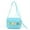 Blue, variant on Personalized Letter Initial Makeup Bag for Women , Large Cosmetic Travel Toiletry Bag , Birthday Gifts, Preppy Stuff Trendy Cosmetic Bag | Toiletry Bag