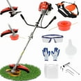 thumbnail image 2 of Seipouy Gas Weed Eater, 52CC 2-Stroke Weed Wacker Gas Powe, 2 in 1 Multi-Functional String/Grass Trimmer, Brush Cutter for Gardening, 2 of 10