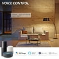 thumbnail image 2 of 8 Pack A19 A19 Smart LED Light Bulbs, WiFi & Bluetooth, 60W Equiv, E26 Base, 2000K-5000K RGBCW Full Color Changing Smart Bulb, 2 of 5