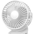 thumbnail image 2 of Ventilador de clip de mano de carga USB Ventilador de refrigeración pequeño giratorio de 720 grados para oficina en casa WDOplteas Para estrenar, 2 of 3