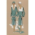 thumbnail image 2 of Anonymous 16x24 Black Ornate Framed Double Matted Museum Art Print Titled: Creation Berthe Hermance - Nadine (1926), 2 of 5