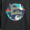 thumbnail image 3 of Disney - Beach Buddies - Women's Lightweight French Terry Long Sleeve Shirt, 3 of 5