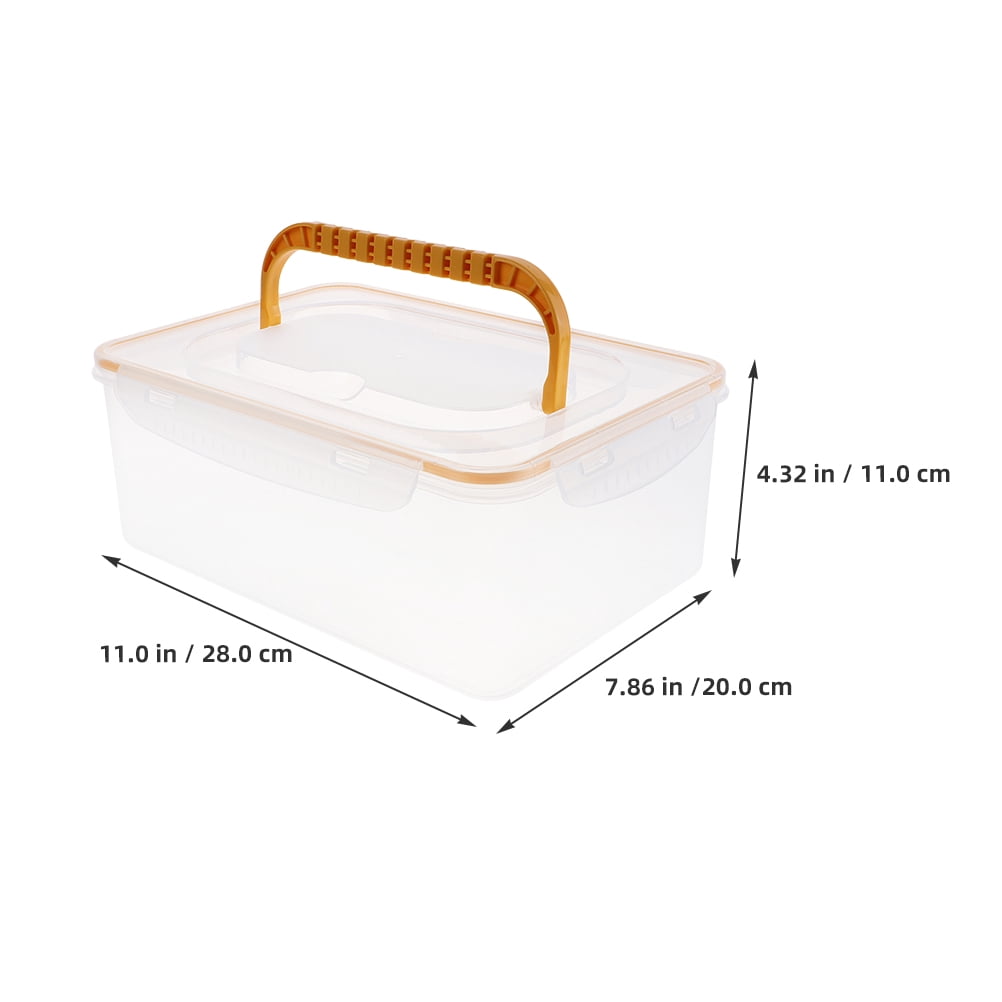 OULII Breastmilk Storage Box Multi-Color PP Space-Efficient for Fridge Use