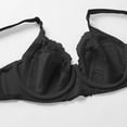 thumbnail image 5 of mgoYE Cotton Bras for Women Bras for Women Lace Bra Full Coverage Underwire Bras Plus Size Lifting Lace Bra(Black,S), 5 of 6