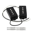 thumbnail image 1 of Mosiee Vintage Alnico 5 Pb Bass Pickups 4-String Pickups Set For P Bass Parts Replacement Split Single Coil Pickup Fiber Plate Bobbin, 1 of 7