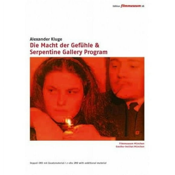 Le Pouvoir de l'Émotion et du Programme de la Galerie Serpantine ( Die Macht der Gef14hle ) [ FORMAT NON-USA, PAL, Reg.0 Import - Allemagne ]