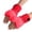 Red, variant on beishanbush Gloves Mittens Women Girl Warm Winter Rabbit Plush Wrist Fingerless Gloves Mittens Grey