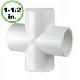 thumbnail image 2 of Cross 1½" - Furniture Grade PVC Fitting, 2 of 2