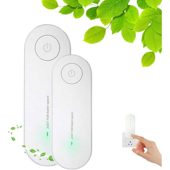 Magair Air Purifier, 2026 New Magair Air Purifier Plug In Whisper Quiet, Filter-Free, Remove Smell, Pollutants, Suitable for Bedrooms, Toilets, Closets, Pet Room (2 pcs)