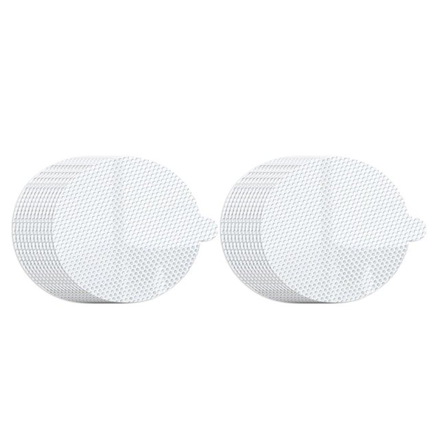 Matsuzay Colector de pelo de drenaje de suelo de 12 piezas, cubierta de fregadero de cocina de malla, bloque de prevención, colador de lavabo, Type2 NO2