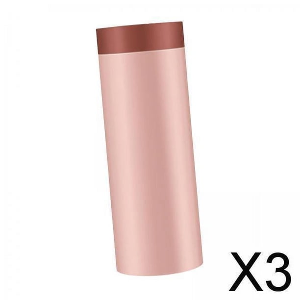 Dispensador de 2 tazas Soledad removedor automático reutilizable color rosa 3 piezas