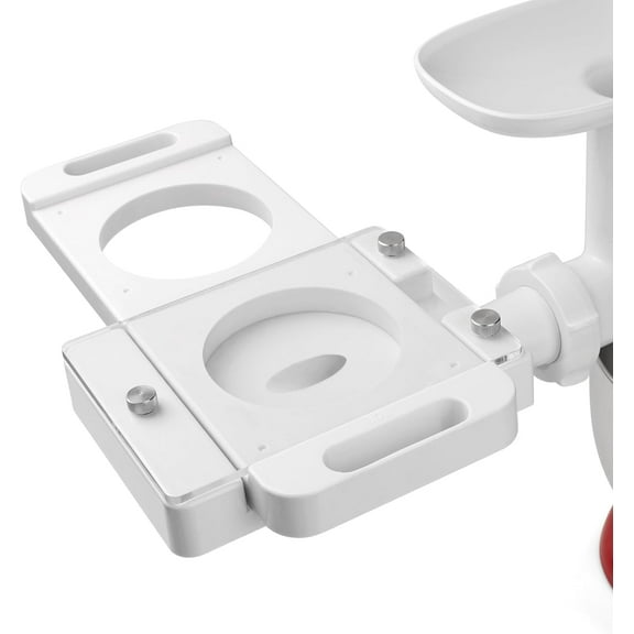 Besuerte Burger Press Patty Maker, Auto Hamburger Patty Maker with 5 Adapter Tubes Compatible With Kitchenaid Food Grinder Attachment and LEM Meat Grinders