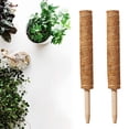 thumbnail image 2 of Flmtop Plant Support Pole Stackable Durable Wooden Coir Moss Totem Pole for Indoor Plant, 2 of 9