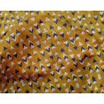 thumbnail image 4 of oneOone Silk Tabby Gamboge Yellow Fabric Texture & Triangle Geometric Fabric For Sewing Printed Craft Fabric By The Yard 42 Inch Wide, 4 of 4