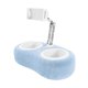 thumbnail image 3 of Soporte de almohada para teléfono, soporte plegable multiángulo ajustable con brazo de eje, para teléfonos, relojes, tabletas, lectura en casa azul claro, 3 of 9