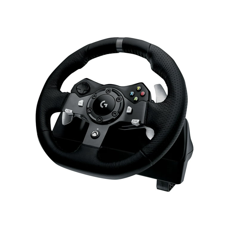 Logitech G920 Driving Force Racing Wheel for Xbox One and Windows - Black  (New in Non-Retail Packaging) 