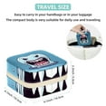 thumbnail image 5 of Tiny Teeth Travel Portable Square Jewelry Box: Storage Box, Decorative Box, and Jewelry Stand for Rings, Earrings, Necklaces, Bracelets, and More – Ideal for Girls and Women, 5 of 6