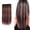 H, variant on Ediodpoh Color Highlights Five Clip Hair Extensions Straight Hair Wig Piece Hair Curtain Wigs for Women B