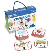 Learning Resources 3-Letter Word Puzzle Cards