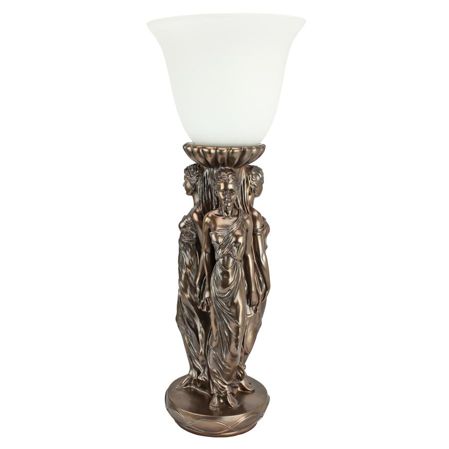 table top torchiere lamps