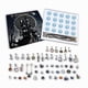 thumbnail image 1 of The Nightmare Before Christmas Bracelet Set with 20 Charms 3 Chains Adjustable Length Halloween Christmas Gift, 1 of 5