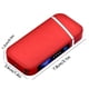 thumbnail image 3 of Encendedor de cigarrillos recargable USB sin llama coleccionable | Doble encendido | Diseño delgado de aleación de metal portátil a prueba de viento | Pantalla LED de potencia | Caja de regalo |, 3 of 5