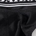 thumbnail image 6 of TANBOM Men's Nylon Thong Underwear Bulge Enhancing Tagless Comfortable Design Apricot Black White L, 6 of 6